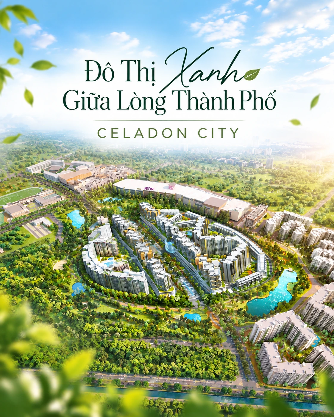 Phối cảnh tổng quan dự án Celadon City