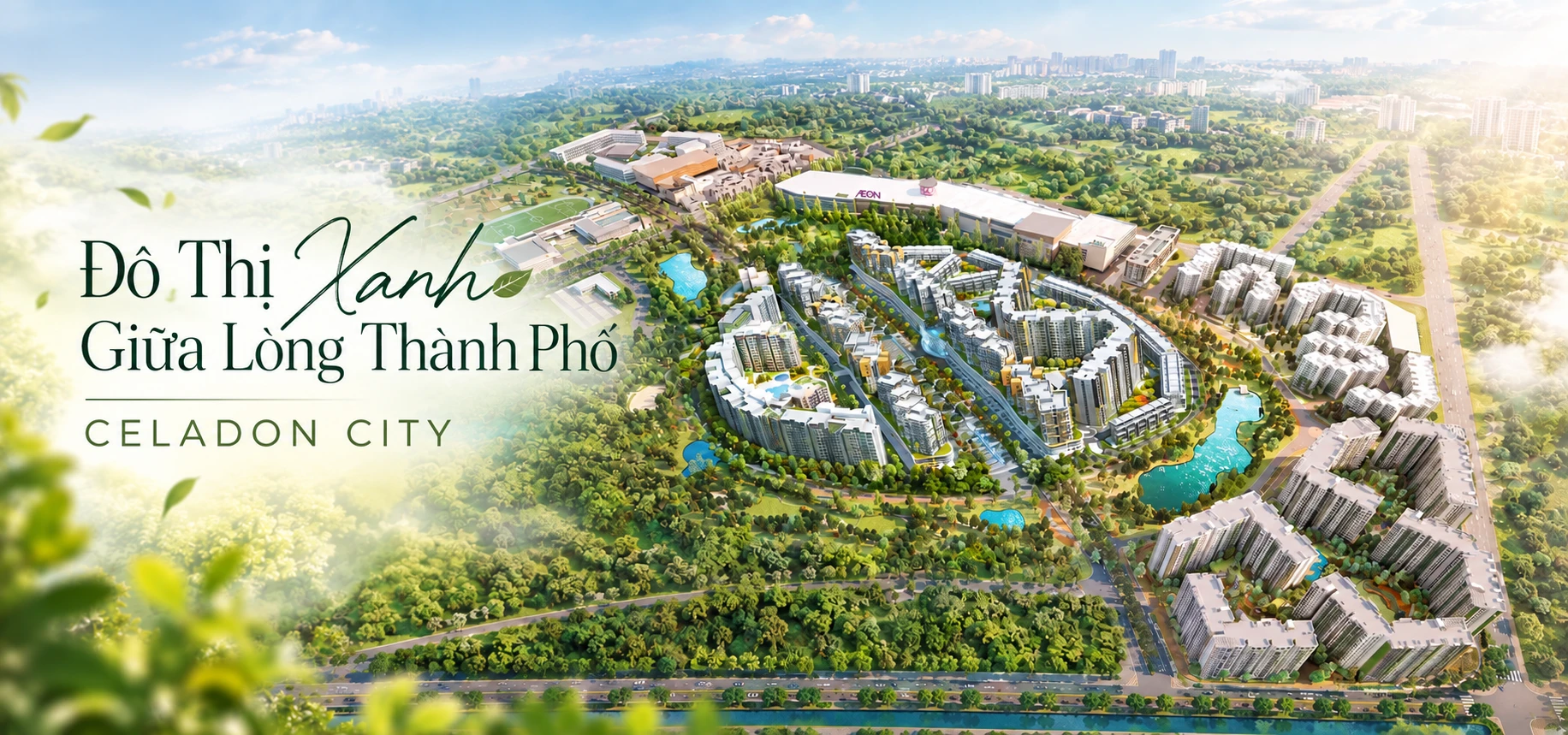 Phối cảnh tổng quan dự án Celadon City