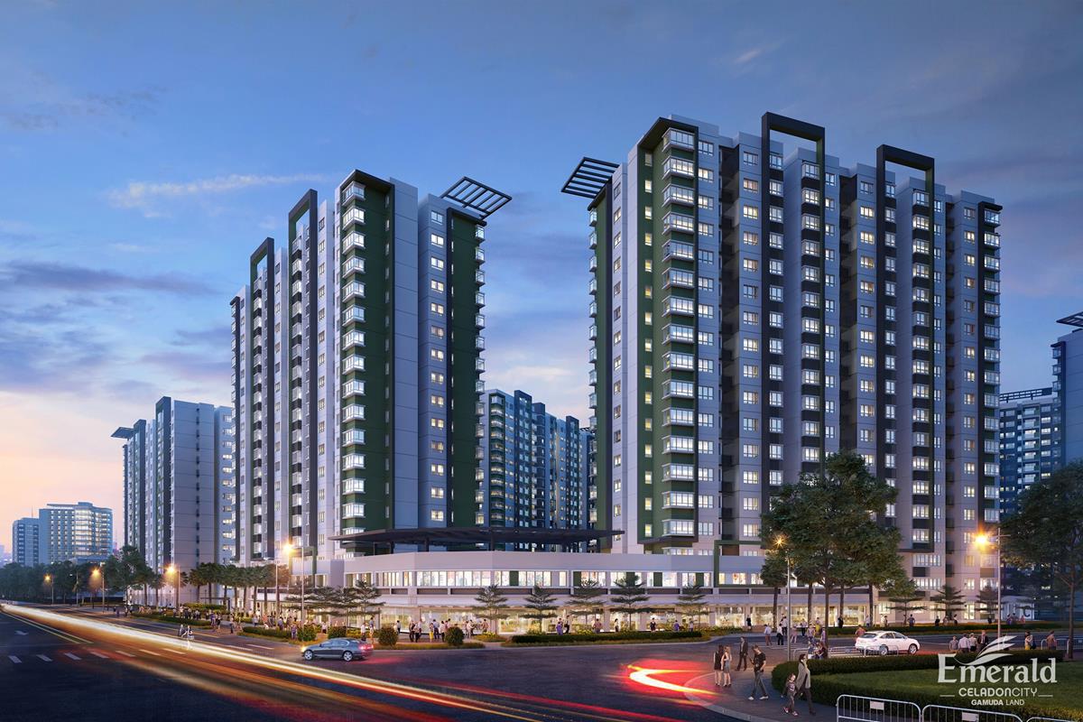 Khu căn hộ cao cấp Emerald Precinct - Celadon City - GAMUDA LAND